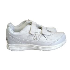 New Balance 577 SL-2 Walking Abzorb White Vecro Strap On Active Sneaker Shoes